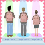 iniuniu Diaper Bag Backpack, 4 in 1 kit Large Unisex Baby Bags for Boys Girls, Waterproof Travel Back Pack with Diaper Pouch