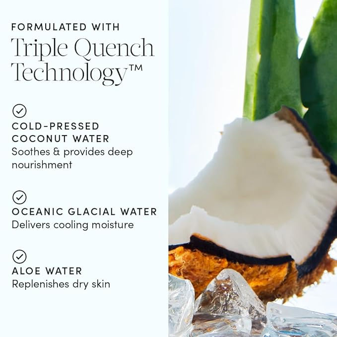 Evereden Tri-Water 2-in-1 Cooling Baby Shampoo and Body Wash: Gentle Cleansing with Coconut, Oceanic Glacial, and Aloe Waters | Soothing