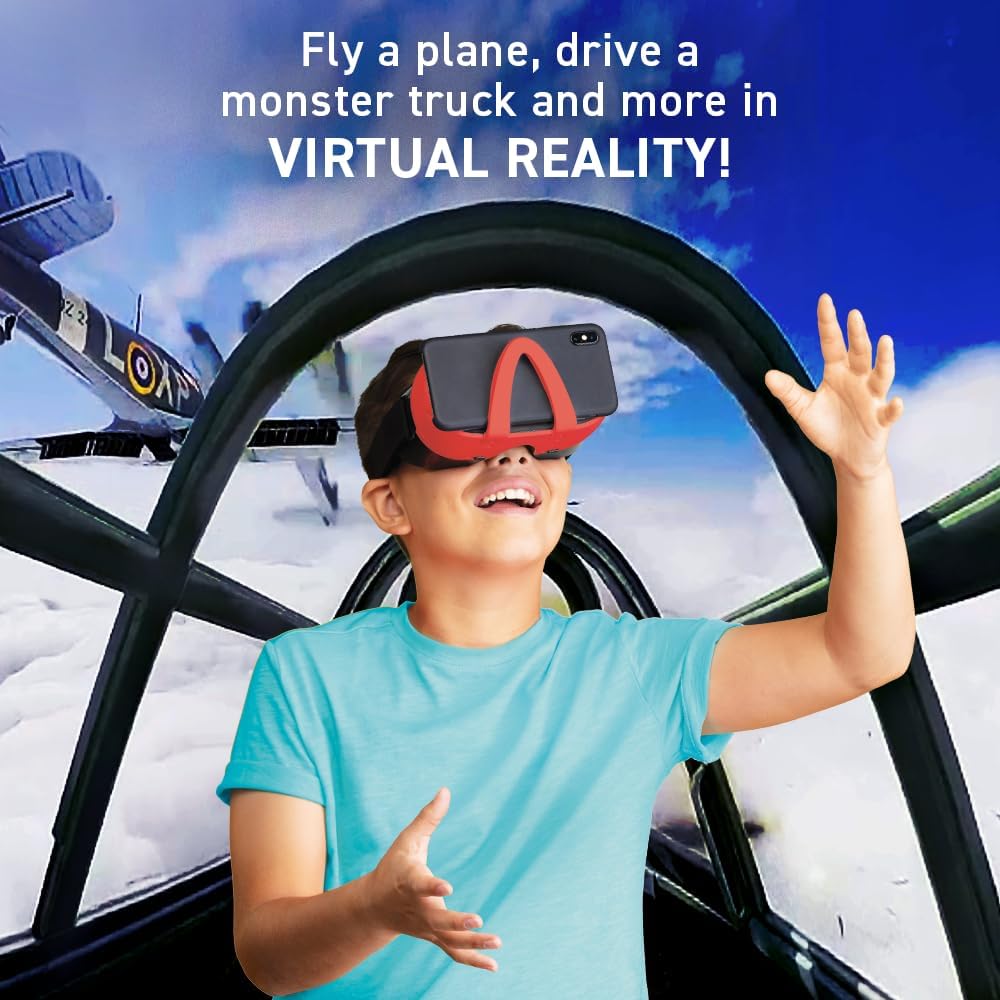 Virtual Reality Discovery Box Transport! - Illustrated Interactive VR Book and STEM Learning Activity Set - for Ages 8 and Up