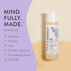 The Honest Company Silicone-Free Conditioner & 2-in-1 Cleansing Shampoo + Body Wash Duo | Gentle for Baby | Naturally Derived | Lavender Calm, 20 fl oz
