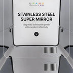 Signature UV LED Waterless Baby Bottle Sanitizer Large Capacity UV All-in-One Household Cleaning Sanitizing (Seige Green)