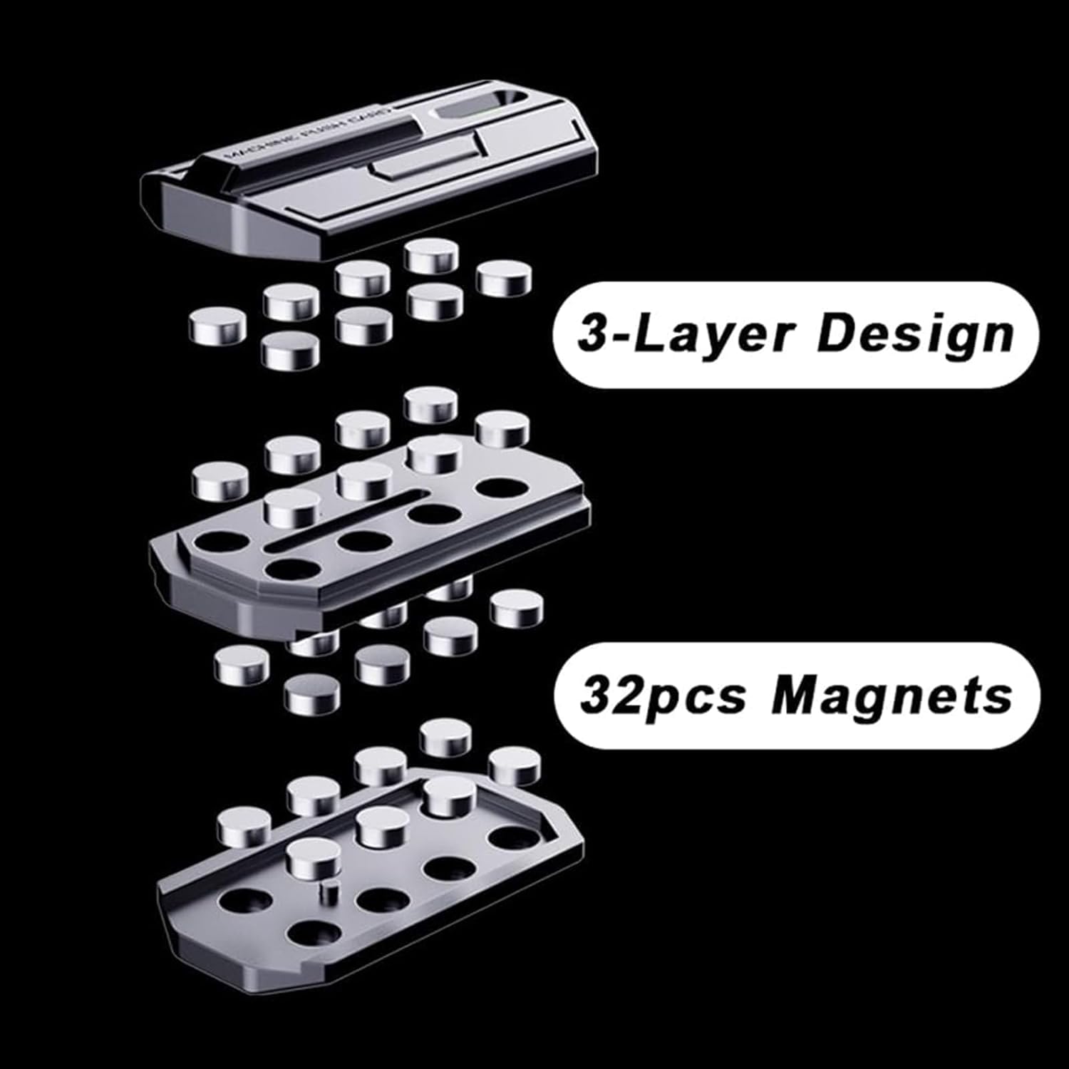 Fidget Toys Adults Metal Fidget Slider Metal Fidget Toys EDC Metal Fidget Slider Toys Adult Fidget Toys for Adults Desk Toys for Office for Adults(Fidget Toys Metal-Blue)