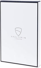 Vaultskin Leather Passport Holder, Slim RFID Blocking Travel Wallet for Men and Women, Fits Passport, Credit Cards, ID, Cash, Passport Cover Ideal Travel Accessories with Gift Box (Kensington)