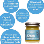 Baby Salve, Diaper Balm Ointment, Newborn Salve, Natural Baby Cream with Calendula, 1 oz Travel Size, Ora's Amazing Herbal