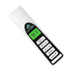 Amplim Baby Thermometer | 3-in-1 Accurate Infrared Thermometer for Ear, Forehead & Touchless, Fever Thermometer for Baby, Infants, Toddlers, Kids & Adults | White Base Stand & Clock