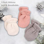Zsedrut Baby Boys Winter Glove Warm Toddler Infant Girls Mittens Fleece Lined Gloves 1-7 Years