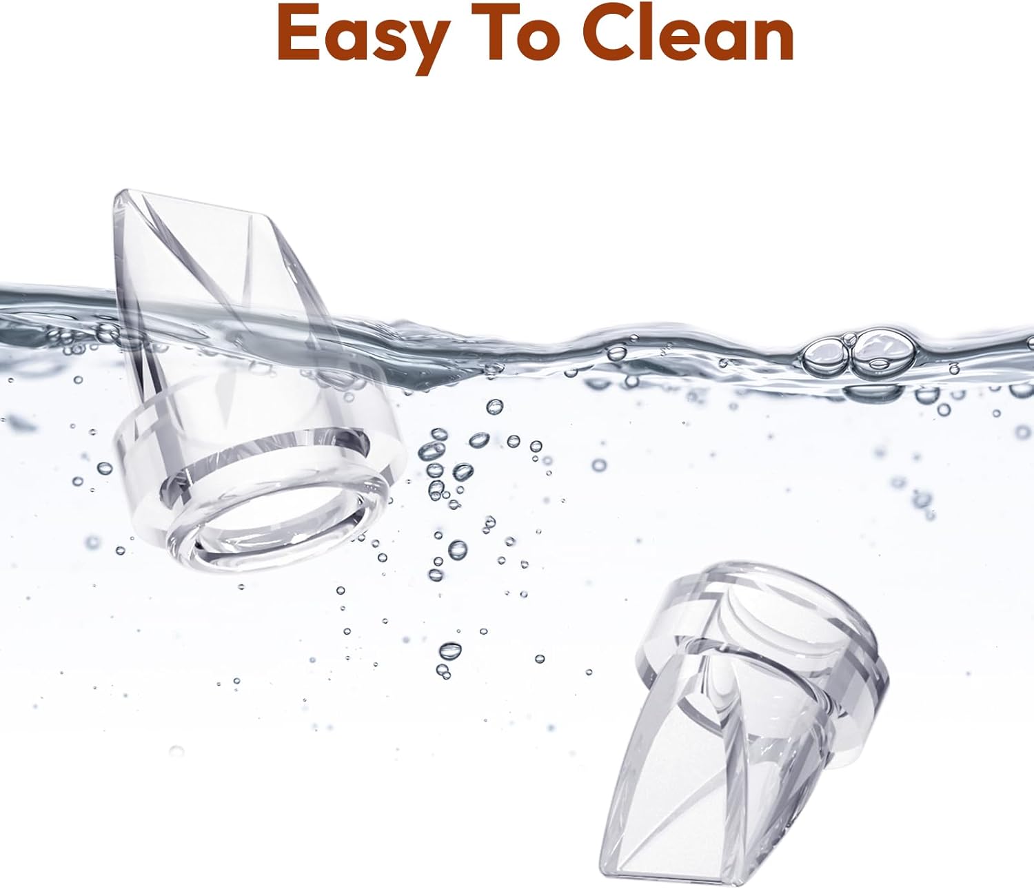 NCVI Duckbill Valves Compatible with NCVI Wearable Breast Pump 8111/S32/8131, Breast Pump Replacement Accessories, 2 Pack Set