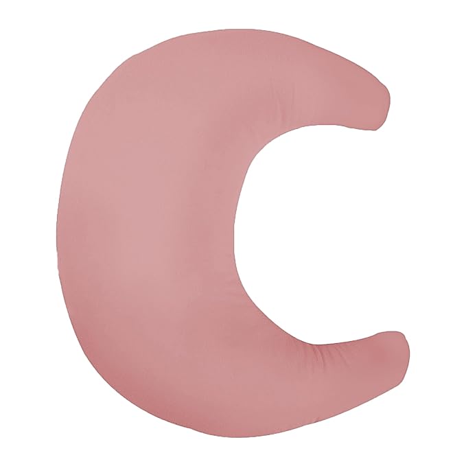 snuggle me Organic Nursing Pillow (New 2025 Design) | Bottle & Breastfeeding Pillow with Organic Cotton Cover & Fiberfill, Machine Washable Feeding Pillow, Newborn Essentials Must Haves (Gumdrop) - v2