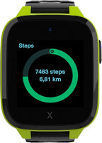 XPLORA XGO 3 - Watch Phone for Children (4G) - Calls, Messages, Kids School Mode, SOS Function, GPS Location, Camera and Pedometer – (Subscription Required) (Green)