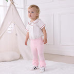 Newborn Toddler Baby Girl Pants Leggings Ribbed Straight Flare Infant Girl Pants Leggings Bell Bottoms 5 Packs