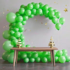 140pcs Lime Green Round Balloons Different Sizes 18 12 10 5 Inch Latex Balloons for Arch Decoration Party Balloon Kit for Graduation Birthday Party Wedding Balloon Baby Shower Decoration