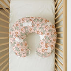 Nursing Pillow Covers 2 Pack, Breastfeeding Pillow Slipcovers Soft and Stretchy, Nursing Covers for Baby Girls Boys Newborn