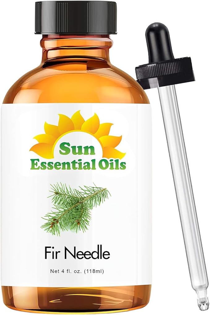 Sun Essential Oils 4oz - Fir Needle Essential Oil - 4 Fluid Ounces - Fir Needle Oil