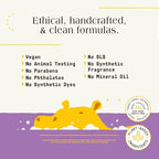 Alaffia Babies and Kids Bubble Bath, Gentle Baby Essentials for Delicate Skin, Cleansing & Calming Bubbles, Plant Based Formula, Vegan, Lemon Lavender (2 Pack - 32 Fl Oz Ea)