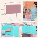 Bed Rail Guards for Toddlers, Adjustable Bed Rails with Safety, Bed Side Rails for Twin, Full, Queen Bunk Size (Pink)