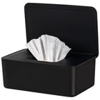 Baby Wipes Dispenser, Wipe Holder for Baby & Adult,Keeps Wet Tissue Fresh, Non-Slip Wipes Case, Flushable Wipe Container with Sealing Design Lid