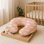 Nursing Pillow Covers 2 Pack, Breastfeeding Pillow Slipcovers Soft and Stretchy, Nursing Covers for Baby Girls Boys Newborn