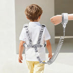 4 in 1 Toddler Harness Leash with Rocket Pattern, Reflective Kids Harnesses with Anti Lost Wrist Link, Child Leashes for Boys Girls,Suitable for Outdoor Activity