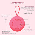 Portable Baby Sound Machine [White Noise for Babies Kids Adults][Sleep Soother][Timer Function][12 Soothing Sounds] 15 Hours Battery Life, Registry Gift,Shower,Clips on Baby Stroller.Rose