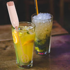 Handheld Electric Mixer Small Portable Drink Infant Milk Powder Mixer with 2 Stirring Sticks