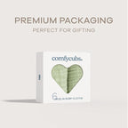 Comfy Cubs Muslin Burp Cloths 20" x 10", Pack of 6 - Large, 6-Layer, Ultra Absorbent 100% Cotton for Baby Drool and Messes - Soft, Safe & Gentle Baby Burp Cloths Set for Boys & Girls - Sage