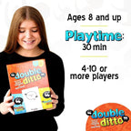 Inspiration Play Double Ditto - a Hilarious Award-Winning Family Party Game for 4-20 Players (Ages 8 and up)