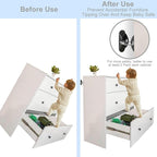 Utook Furniture Anchors for Baby Proofing, Anti Tip Furniture Anchor Securing 420lbs Tension Earthquake Resistant Metal Furniture Wall Anchor Prevent Baby Pet from Falling Furniture（16Pack，Black）