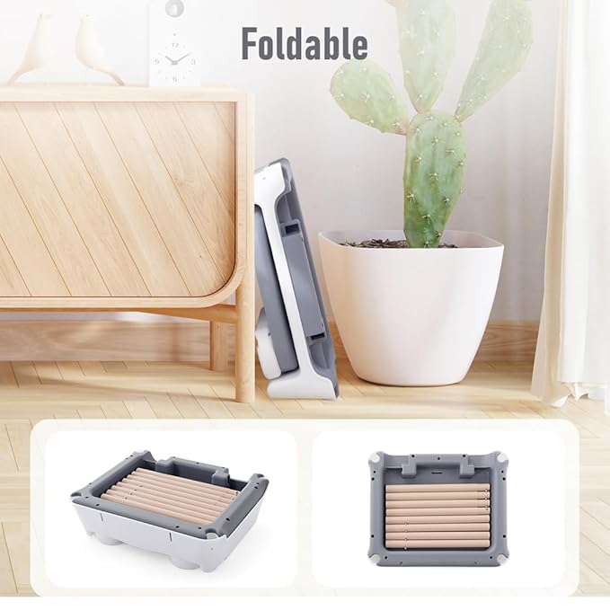 3 in 1 Baby High Chair,Adjustable Convertible Infant Baby Feeding Chair Booster for Eating with Detachable Double Tray,5 Point Harness,Deep Gray