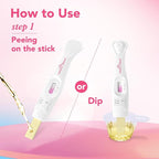 Easy@Home 9 Count Pregnancy Tests: 3 Early Detection Pregnancy Sticks & 6 Reliable Precise Pregnancy Test Strips - Instant Readings in Minutes | 9 Counts