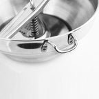 Stainless Steel Food Mill with 3 Milling Discs, Hand Grinder Baby Food Masher for Tomato Sauce Applesauce Jam Potato Ricer, Multifunctional Food Mill for Canning