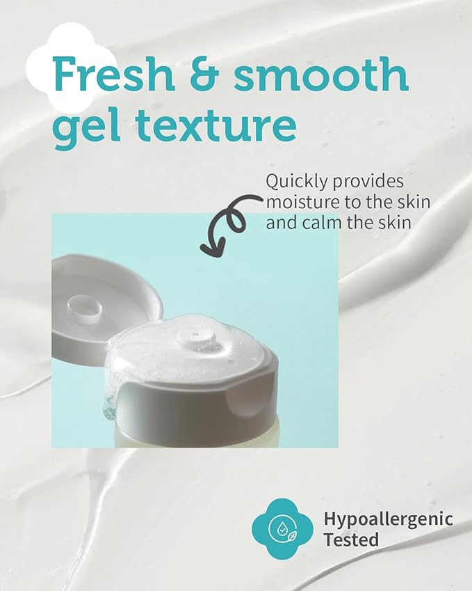 Baby Kids Easy Wash Sun Lotion SPF 30 & Mild Soothing Gel - Zinc Oxide Mineral Sunscreen & After Sun Relief - Korean Skincare for Sensitive Skin - Vegan Hypoallergenic, 2.11oz & 5.07oz