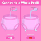 BIG ELEPHANT 6-Pack Potty Training Pants – 100% Cotton Absorbent Toddler Underwear for Boys and Girls (12M-10Y)