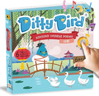 DITTY BIRD Chinese Poems Book Children Songs Edition | Bilingual Musical Book for Toddlers, English & Chinese | Fun, Interactive Sound Books for Babies & Toddlers | Mandarin Book for Learning