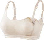 HOFISH Lace Nursing Bras for Breastfeeding, Thin and Breathable Nipple Pad Maternity Bra for Pregnancy