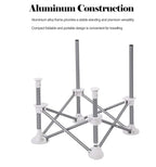 PandaEar Portable Baby Seat Travel| Compact Fold with Straps for Indoor/Outdoor Use| Great for Camping, Beach, Lawn |Toddlers, Kids, Boys, Girls (Black)