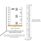 Growth Chart Wall Hanging, Portable Kids Wall Ruler Removable Height Measure Chart for Boys Girls Growth Ruler from Baby to Adult for Child's Room Decoration 79''7.9'' (Rainbow Unicorn)