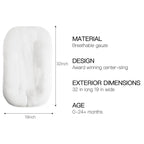 Baby Lounger - Snuggle Cozy Me Infant Lounger for Newborns | Breathable & Soft, Portable Awake-Time Pad, Essential Baby Gift- Natural (Lounger Cover Included)