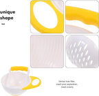 DOITOOL Mash and Serve Bowl, 2 Sets Food Masher Bowl Food Mill Portable Masher Maker for Baby