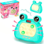 Quick Push Game Console,Puzzle Game Console Machine, Improving The Reaction Ability and Attention,Pop Game Sensory Fidget Toys (Blue)