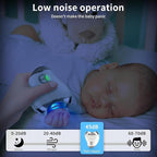 Electric Nail Clipper, Automatic 2-in-1 Baby Nail Trimmer with LED Light & Nail Storage Box, Rechargeable Fingernail Cutter with 3 Speed Gears, Safe Nail File for Baby, Kids & Adults