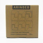 Foam Corner Protector for The Furniture, with Retardant Materials Foam Safety Bumpers, Baby Proofing Safety Corner Protectors (Black)