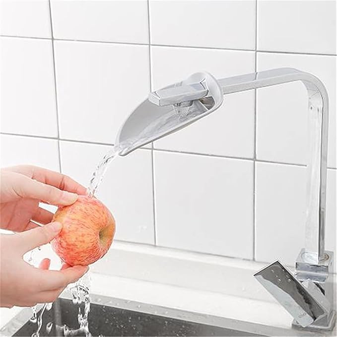 Faucet Extender for Toddlers - Sink Extender for Kids Hand Washing, Bathroom Sink Spout Wash Helper for Children Baby Bathroom Safety Sink Extender for Kids, Faucet Extender for Kids