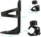 Accmor Stroller Cup Holder, Universal Cup Holder for Uppababy, Nuna, Doona Strollers, 360 ° Rotatable Bottle Holder for Stroller, Bike, Wheelchair, Walker, Scooter