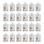 White Leaf Provisions Organic Purees/Baby Food Pouches - Fruits, Veggies & Grains, Toddler snack, Regeneratively Farmed, No Added Sugar, Non-GMO, BPA-Free Pouches 3.17 oz (Pack of 24, Peach + Oat)
