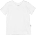 HonestBaby 5-Pack Short Sleeve T-Shirts 100% Organic Cotton Baby, Toddler, Little Kid, Boy, Girl, Unisex