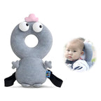 Baby Head Protector,Adjustable Baby Head Protection Backpack (Gray Weirdo)