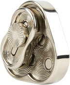 EDC Metal Fidget Slider Toys- Stress Relief EDC Fidget Slider Casual Metal Adult's Hand Toys Office Desk Toys Gifts Stress Toys for Adults(TR-Silver)