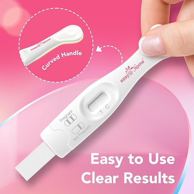 Easy@Home 9 Count Pregnancy Tests: 3 Early Detection Pregnancy Sticks & 6 Reliable Precise Pregnancy Test Strips - Instant Readings in Minutes | 9 Counts