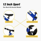 Strider 12” - Helps Teach Baby How to Ride a Balance Bicycle - for Kids 6 Months to 4 Years - Easy Assembly & Adjustments