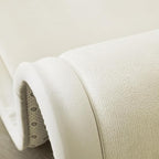 Loartee Coral Velvet Crawling Rugs & Area Rugs (6'7"x9'10", Beige) for Toddler Children's Play & Yoga Mat